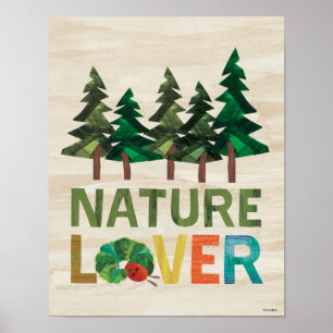 Poster La chenille affamée   Nature Lover