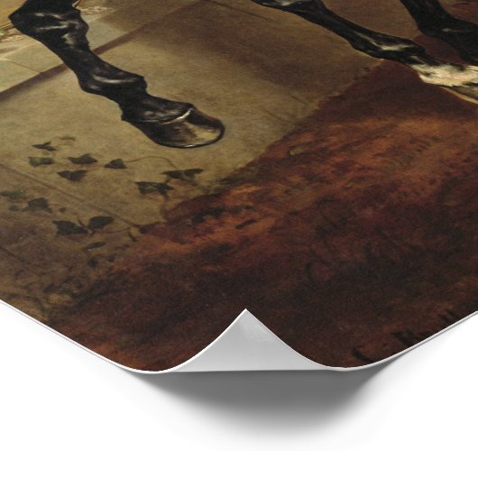 Poster La Cheval, Portrait de Giovanina (Coin)