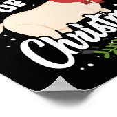 Poster La Chèvre de Noël Pantalon (Coin)