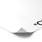 Poster La chimie devient plus difficile (Coin)