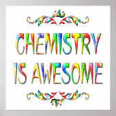 Poster La chimie est géniale (Devant)