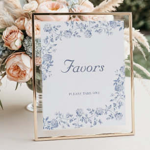 Poster La Chinoiserie Fête des mariées florale favorise