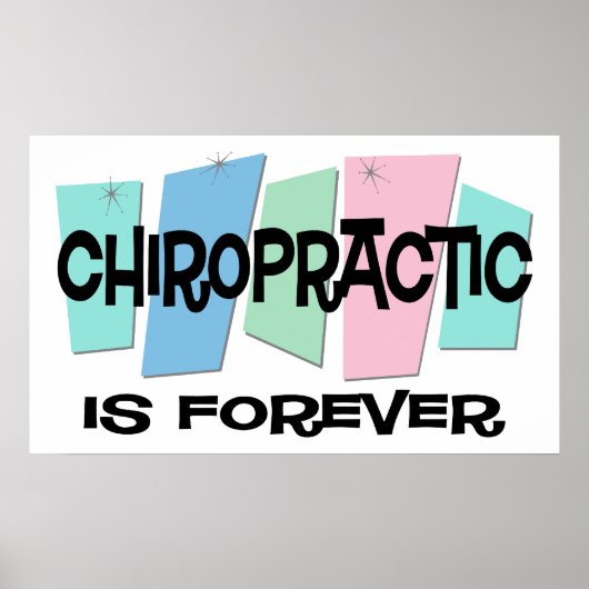 Poster La chiropratique est pour toujours (Devant)