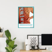 Poster La chiropratique est un meilleur choix (Bureau à domicile)
