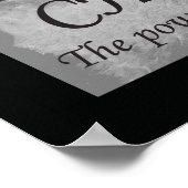 Poster La chiropratique guérit les citations du corps (Coin)