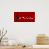 Poster La chorale de St. Paul (Cuisine)