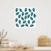 Poster La chouette bleue (Cuisine)