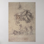 Poster La chute de Phaethon, 1533 (Devant)