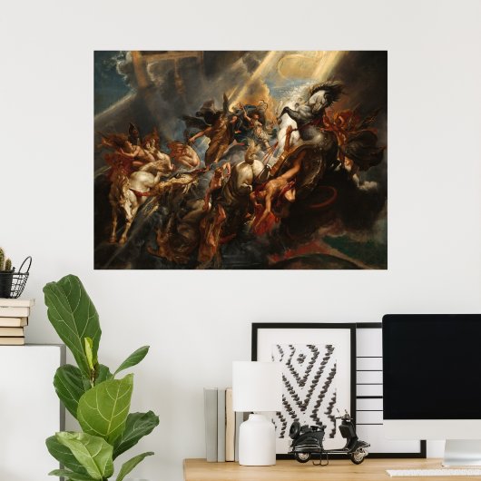 Poster La chute de Phaeton (Bureau à domicile)