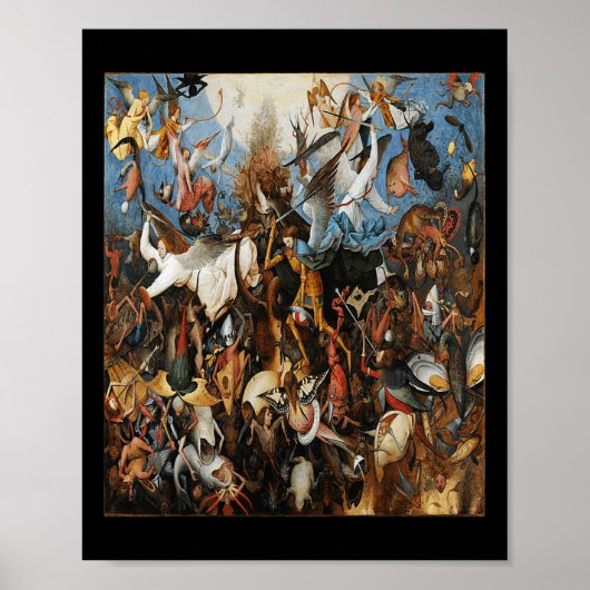 Poster La chute des anges rebelles (Devant)