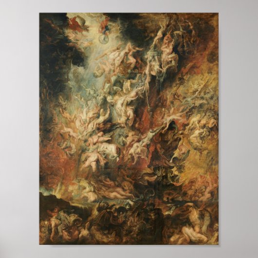 Poster La chute des Damnés (Devant)