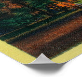 Poster La chute du feu de Glacier Point (Coin)