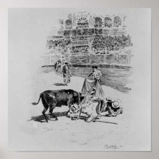 Poster La chute d'un Picador (Devant)