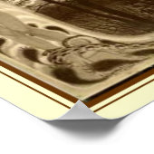 Poster "La Chute" par Fidus Art Nouveau 12 x 16 (Coin)