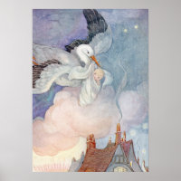 La cigogne par Anne Anderson
