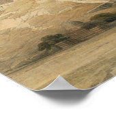 Poster La Citadelle du Caire, de "l'Egypte et la Nubie" (Coin)