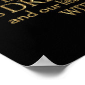 Poster La citation Tempest (version or) (Coin)