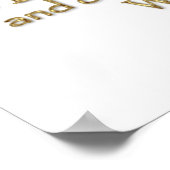Poster La citation Tempest (version or) (Coin)