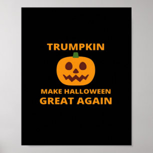 Poster La citrouille rend l'Halloween grande à nouveau, T