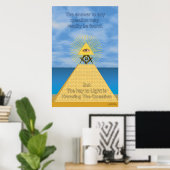 Poster La clé de la lumière (Bureau à domicile)