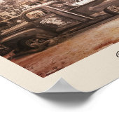 Poster La clé du wagon de pêche de B.O. Ouest (Coin)