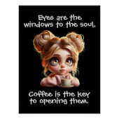 Poster La Clé Est Le Café (Devant)