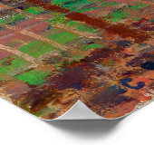 Poster La clôture Camille Pissarro 1872 (Coin)