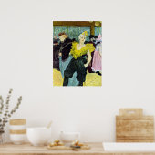 Poster La Clownesse (clown) Cha-U-Kao par Toulouse Lautre (Cuisine)