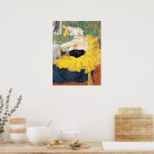 Poster La Clownesse (clown) Cha-U-Kao par Toulouse Lautre (Cuisine)