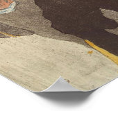 Poster La clownesse dans la Rouge, 1897 (Coin)