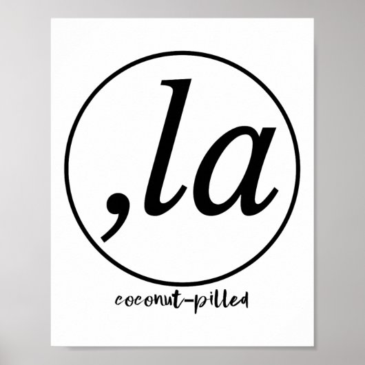 Poster La Coconut Pill Kamala Harris Femmes (Devant)