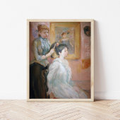 Poster La Coiffure | Berthe Morisot
