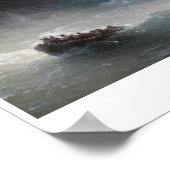 Poster La Colère des mers Ivan Aivazovsky (Coin)