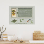 Poster La Collection Alice : Le Cheshire Cat (Cuisine)