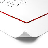 Poster La collection de Mariages de cartes de jeu Monogra (Coin)