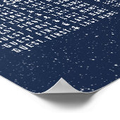 Poster La collection de Mariages de nuit étoilée (Coin)