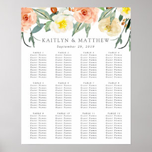 Poster La Collection Mariage Spring Blossoms Sièges