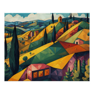 Poster La colline brille de mille feux