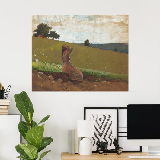 Poster La Colline Verte (Bureau à domicile)