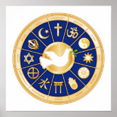 Poster La colombe de la paix (Devant)