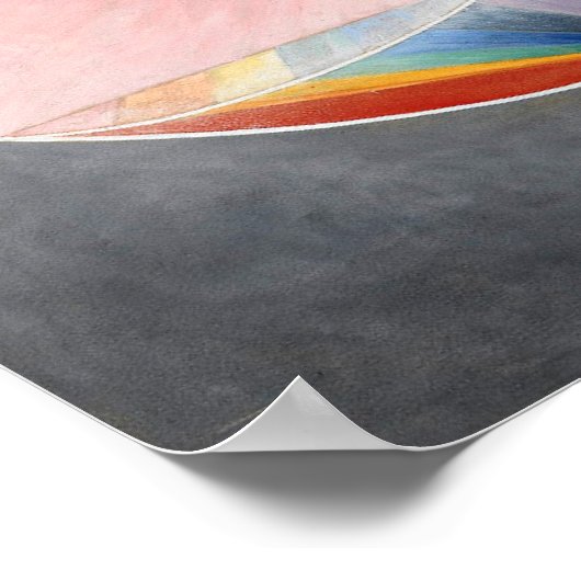 Poster La colombe, no 1, Hilma af Klint (Coin)