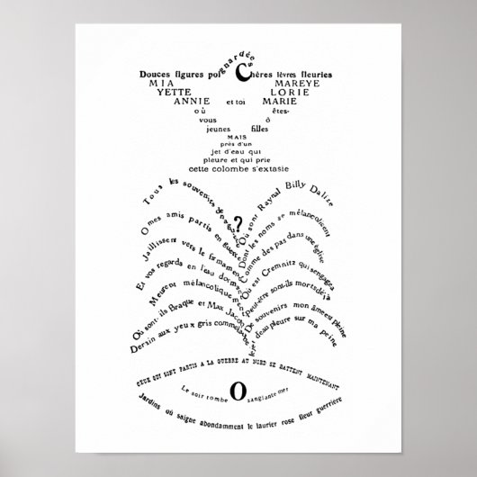 Poster La Colombe poignardée et le Jet d’eau (Devant)