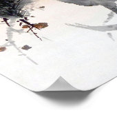 Poster La colombe sur un pin, Watanabe Seitei (Coin)