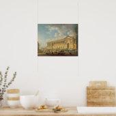 Poster La Colonnade du Louvre. vers 1770 (Cuisine)