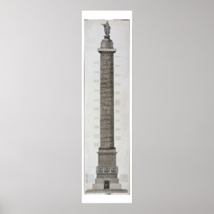 Poster La colonne de Trajan (gravure)