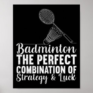 Poster La Combinaison Parfaite De Stratégie Et De Chance