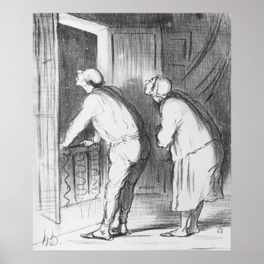 Poster La comète, La veille du 13 juin (Devant)