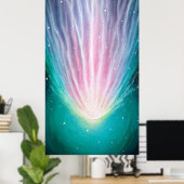 Poster La comète Leonard (Bureau à domicile)
