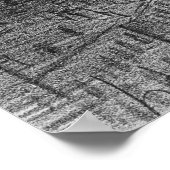 Poster La comète, Parisiens augmente (Coin)