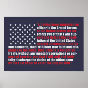 Poster La Commission de serment de drapeau